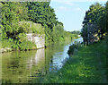 SJ6735 : Dismantled railway bridge along the canal by Mat Fascione