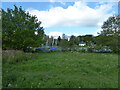 SJ4332 : View to Colemere Sailing Club by Jeremy Bolwell