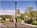 NU1734 : St Aidan's Church, Bamburgh by David Dixon