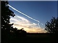 SP3586 : The contrails are back by A J Paxton