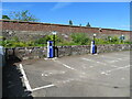 NS9264 : Electric car charging points at Polkemmet by M J Richardson