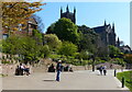 SO8454 : Kleve Walk and Worcester Cathedral by Mat Fascione