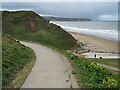 NZ8811 : Cleveland Way near Whitby by Malc McDonald