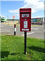 NO2426 : Elizabethan postbox on the A90, North Inchmichael by JThomas