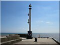 TA1866 : Beacon on Bridlington North Pier by Malc McDonald