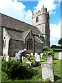 ST9092 : Mower at Holy Trinity Church, Long Newnton by Vieve Forward