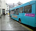 SH4862 : Caernarfon Bus Station by Gerald England