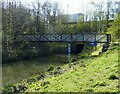 SO9163 : Footbridge next to the M5 motorway tunnel by Mat Fascione