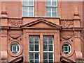 SJ8495 : St Mary's hospital: architectural detail by Gerald England