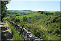 SK1373 : Limestone Way above Monk's Dale by Bill Boaden