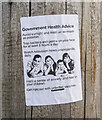 J5080 : 'Anti-vax' message, Bangor by Rossographer