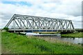 TL5088 : Railway bridge over the New Bedford River by Jeff Buck