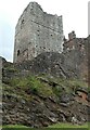 SO5719 : Goodrich Castle - The Keep from without the castle by Rob Farrow