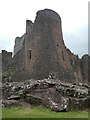 SO5719 : Goodrich Castle - Southeast Tower - Exterior by Rob Farrow