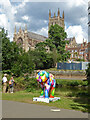 SO8454 : Worcester Cathedral by Chris Allen