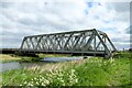 TL5088 : Railway bridge over the New Bedford River by Jeff Buck