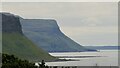 NM4536 : Basalt crags, Mull by Richard Webb