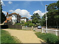 SZ0692 : Coy Pond Gardens and Coy Pond Road, near Bournemouth by Malc McDonald