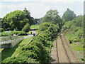 SZ0090 : Disused railway tracks, Hamworthy, near Poole by Malc McDonald