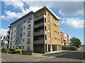 SZ0090 : Apartment block on Norton Way, Hamworthy, near Poole by Malc McDonald