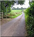 ST4299 : End of the 30 zone, Llanynant Road, Llangwm, Monmouthshire by Jaggery