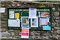 SO3164 : Stapleton Group Parish noticeboard, Ford Street, Stapleton, Herefs by P L Chadwick