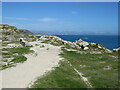 SY6869 : South West Coast Path, Isle of Portland by Malc McDonald