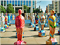 SJ8397 : The Gratitude Installation at St Peter's Square by David Dixon