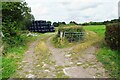 SO7960 : Fork in the track, near Monkwood Green, Worcs by P L Chadwick