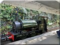 SH6706 : Sir Haydn at Abergynolwyn station by Richard Hoare