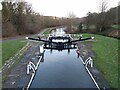 SE2436 : Newlay Locks, Leeds and Liverpool Canal, Bramley by David Goodall