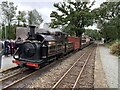 SH6038 : Welsh Pony at Minffordd with a rake of Victorian coaches by Richard Hoare