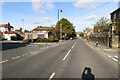 SE2134 : Farsley Town Street near Farsley Library by David Goodall