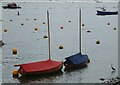 SX1251 : Fowey - Boats and a heron by Rob Farrow