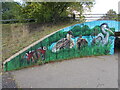 TF1703 : Murals on the Werrington underpass at Cuckoo's Hollow by Paul Bryan