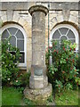 SP3127 : Stone Column outside Town Hall by David Hillas