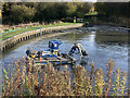 SP6989 : Dredging at Foxton by Stephen McKay