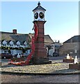 SO3700 : Poppies in Twyn Square, Usk by Jaggery