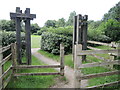 ST6680 : Entrance to Park Farm Village Green by Neil Owen