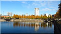 SJ8197 : St Peter Basin, Salford Quays by Colin Park