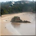 SN1300 : Gosker Rock, North Beach, Tenby by Gerald England