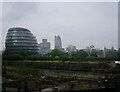 TQ3380 : View from Tower Bridge towards City Hall by Lauren