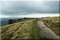 SK0789 : The Pennine Way at Sandy Heys by Jeff Buck