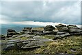 SK0789 : Gritstone Rocks at Sandy Heys by Jeff Buck