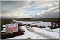 NZ0806 : Right of Way into Feldom Range by Andy Waddington