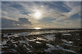 TV5595 : Shallow rock pools on the intertidal zone east of Birling Gap by Andrew Diack