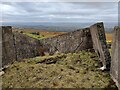 SO5984 : Old quarry buildings on Clee Burf by Mat Fascione