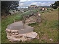 SO3240 : Spiral staircase at Snodhill Castle (Keep) by Fabian Musto