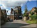 SP3433 : Hook Norton Brewery: main building by Stephen Craven