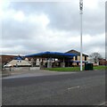 SJ8796 :  Former Belle Vue service station by Gerald England